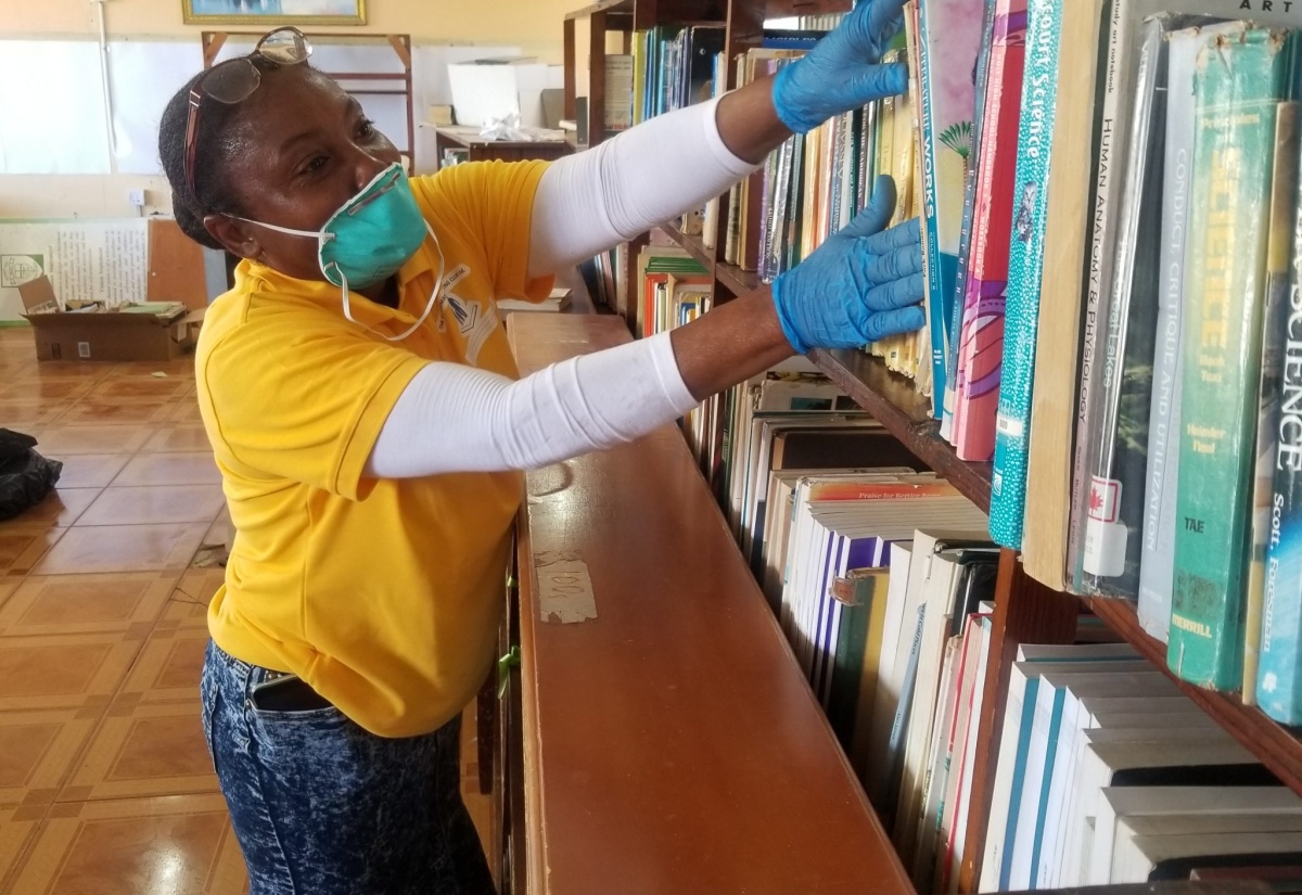 Morant Bay High School Spruced Up on Labour Day