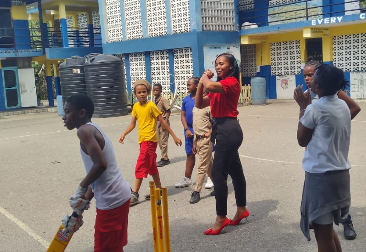 Buff Bay Primary Stages Health and Education Fair on Children’s Day