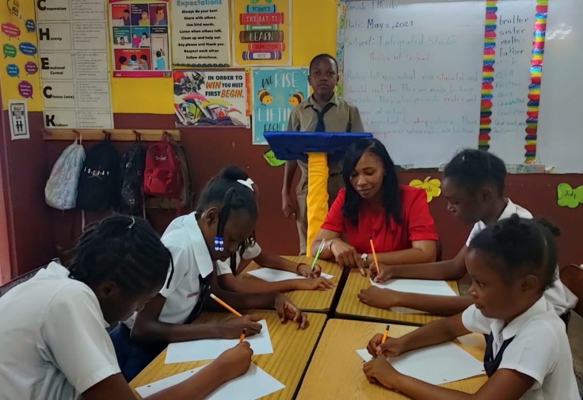 Buff Bay Primary Stages Health and Education Fair on Children’s Day