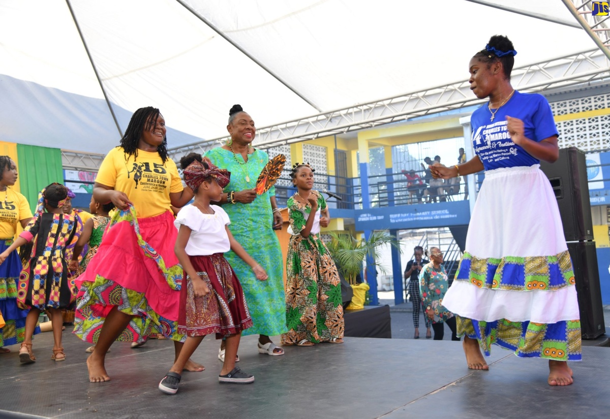 Grand Celebration of Africa Day at Buff Bay Primary School