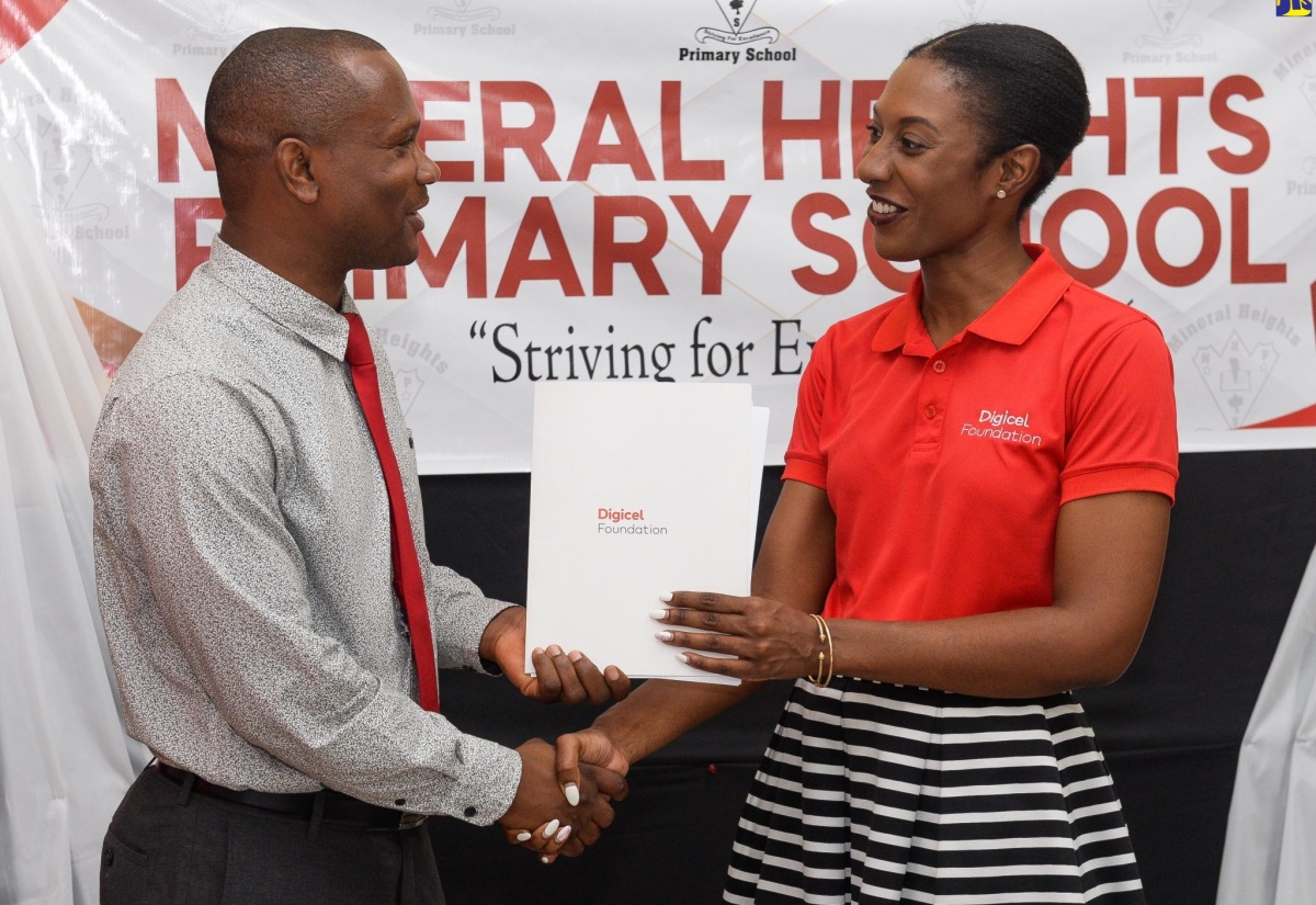 PHOTOS: Digicel Foundation And Education Ministry Sign Smart Room MOU