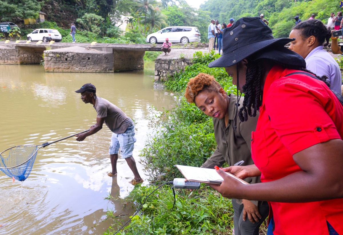 Residents Welcome Replenishing of Rio Cobre River