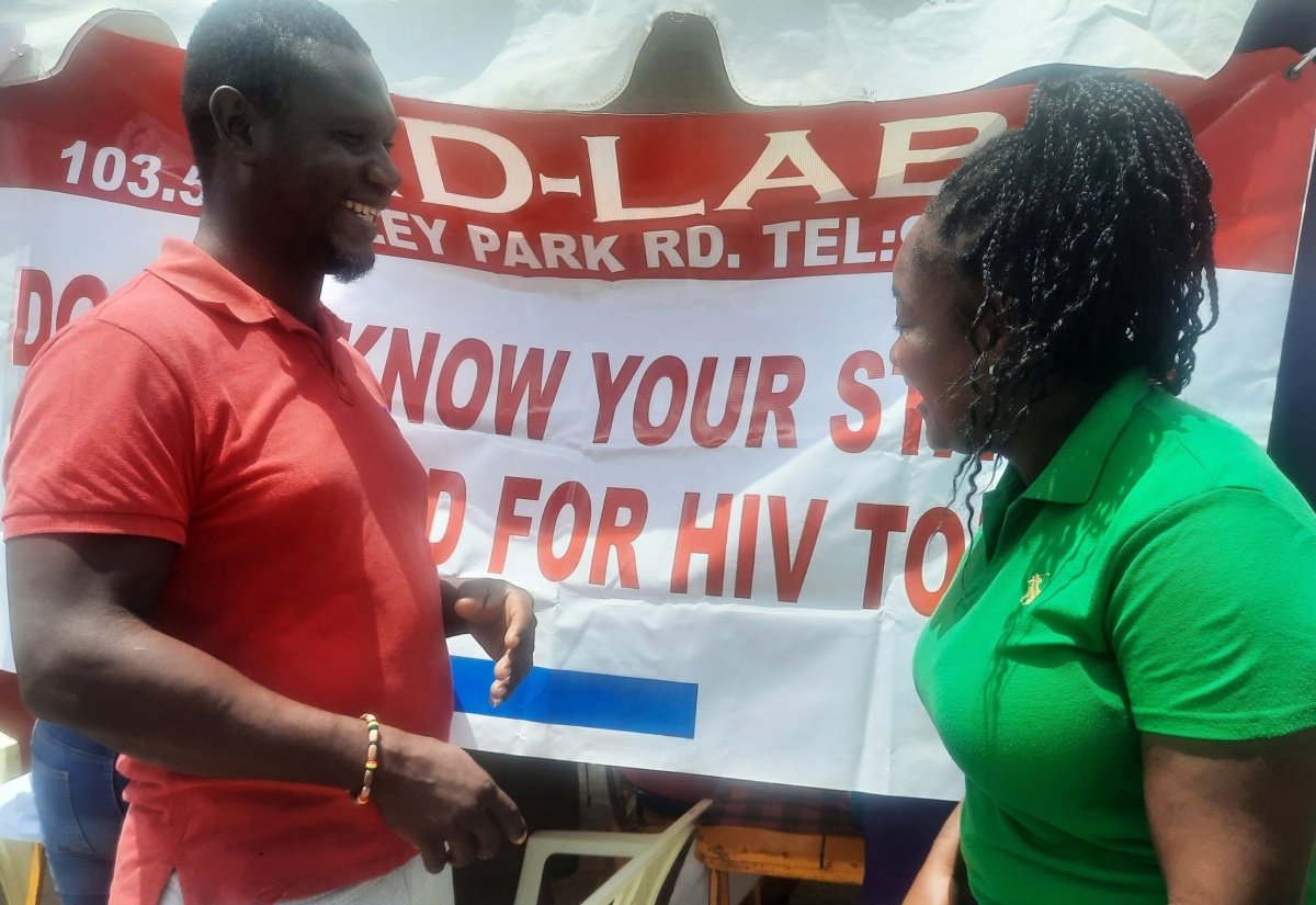 Persons in St. Catherine Benefit from Health Fair