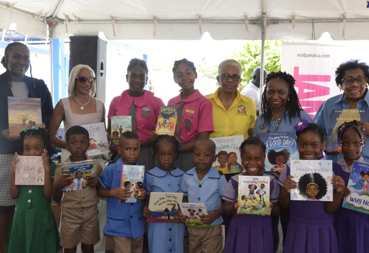1,000 Books Donated to 10 Schools in Western Jamaica