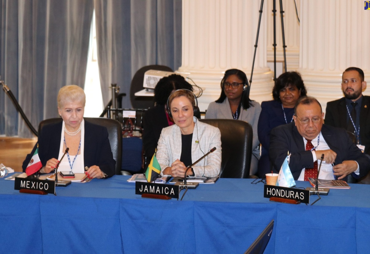 PHOTOS: Minister Kamina Johnson Smith Attends 53rd Organization of Amemrican States General Assembly