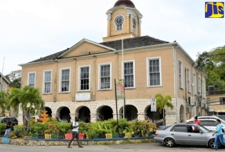 The Old Lucea Courthouse, which houses the Hanover Municipal Corporation’s offices (February 24, 2022).