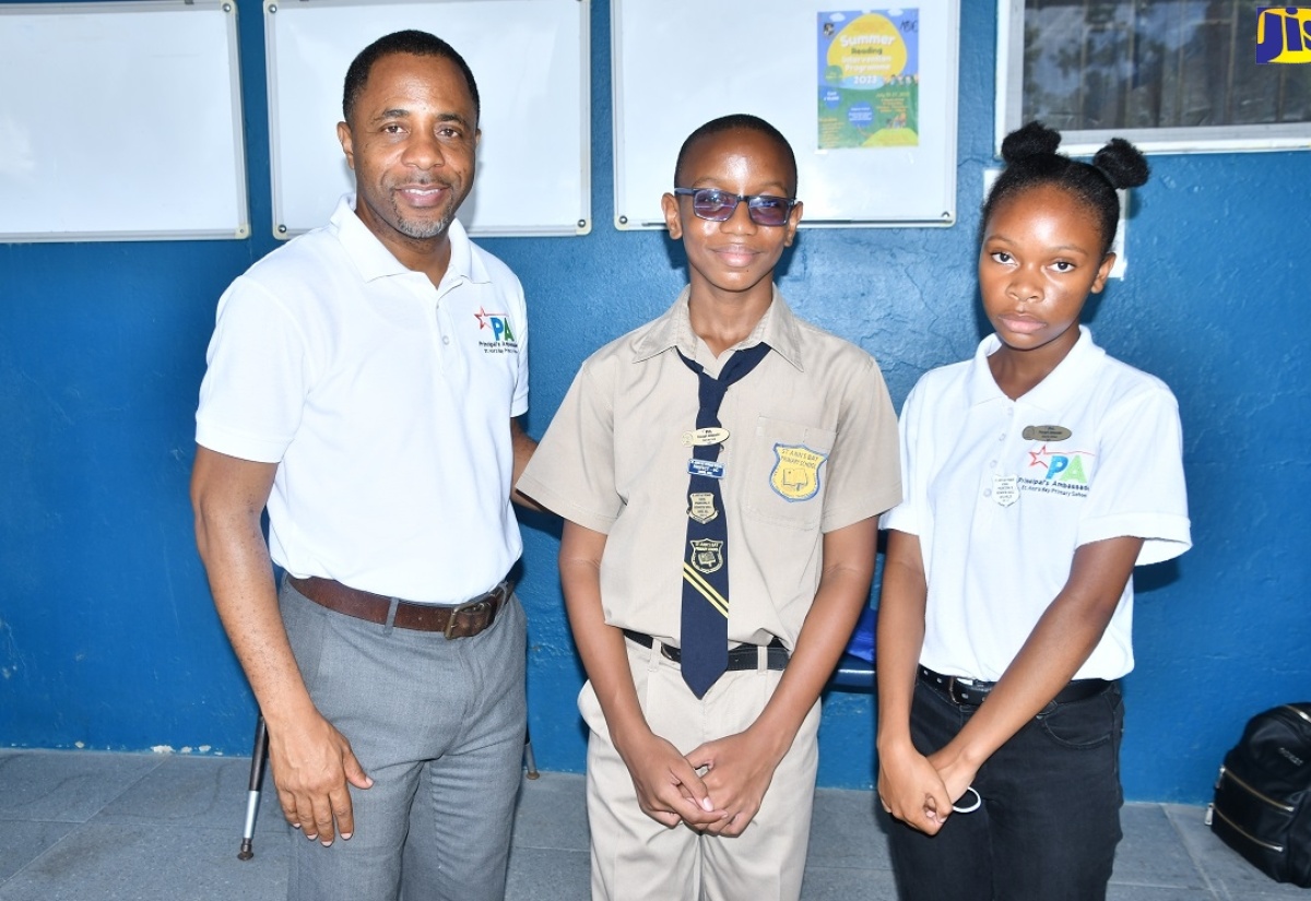 Grade-Six Students At St. Ann’s Bay Primary Ace PEP Exam