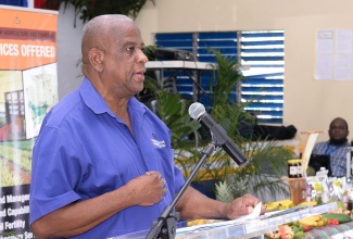 State Minister in the Ministry of Agriculture, Fisheries and Mining, Hon. Franklyn Witter.