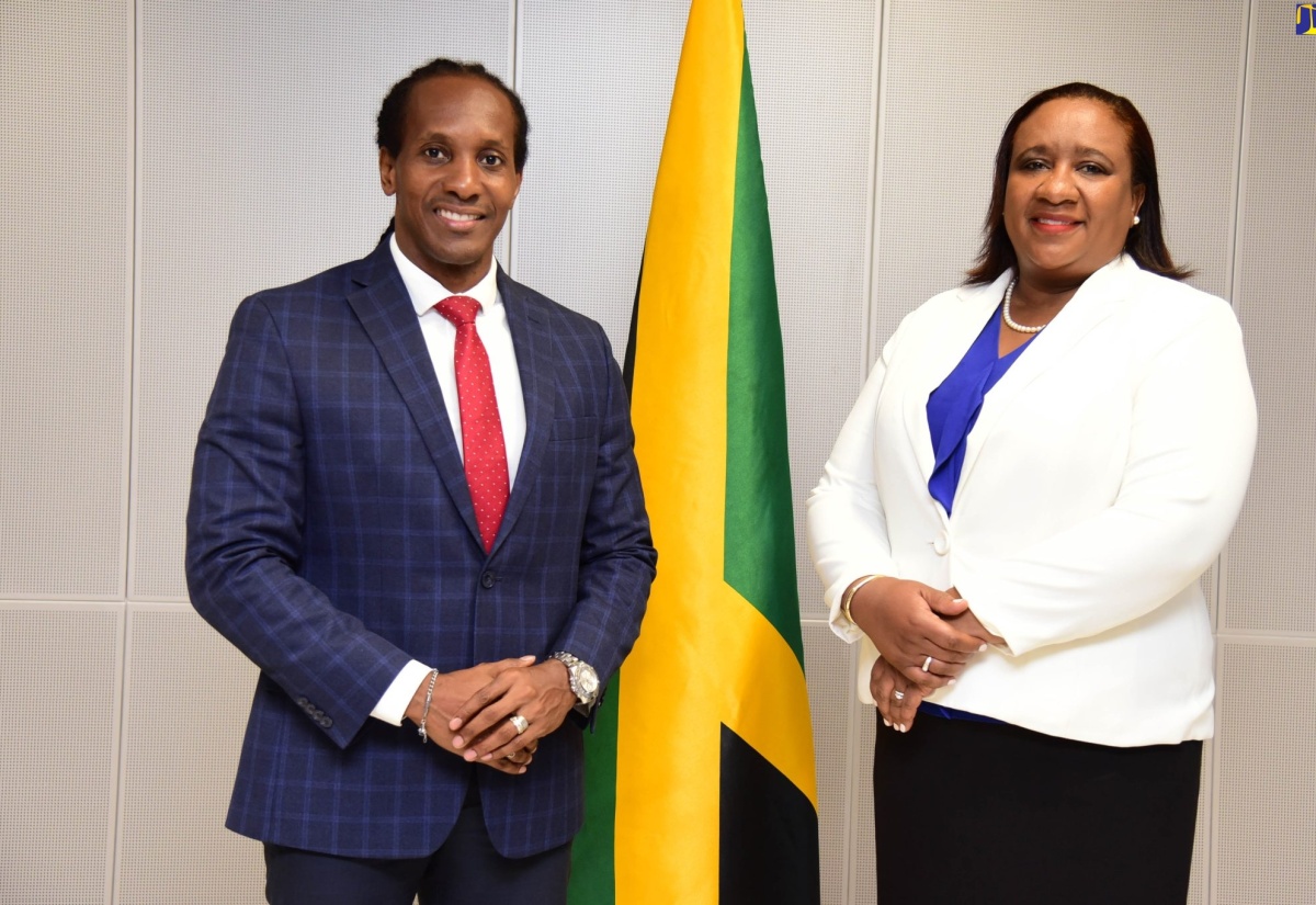 PHOTOS: State Minister Terrelonge Meets with High Commissioner-Designate to Canada, Marsha Coore-Lobban