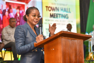 Minister of Legal and Constitutional Affairs, Hon. Marlene Malahoo Forte.