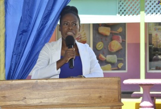 Medical Officer of Health for St. Ann, Dr. Tamika Henry