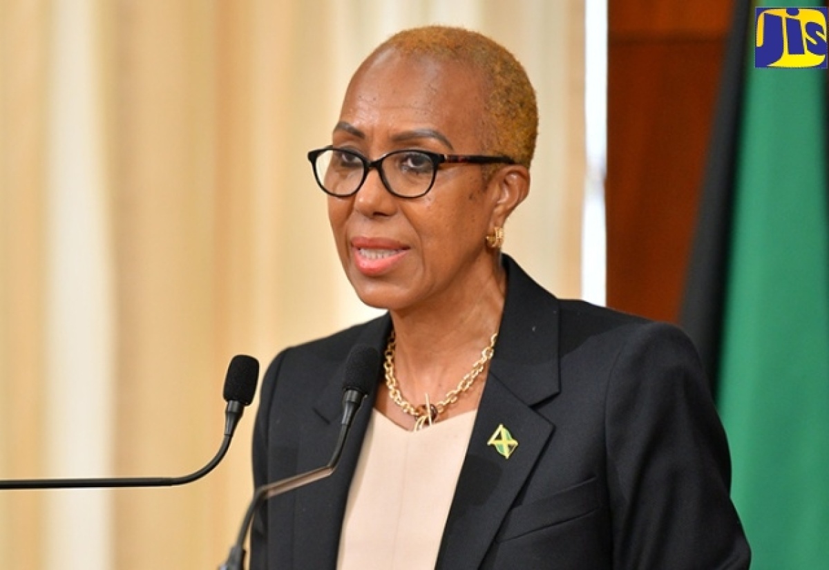 Minister of Education and Youth, Hon. Fayval Williams.

