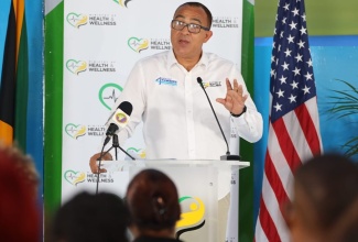 Minister of Health and Wellness, Dr. the Hon. Christopher Tufton.

