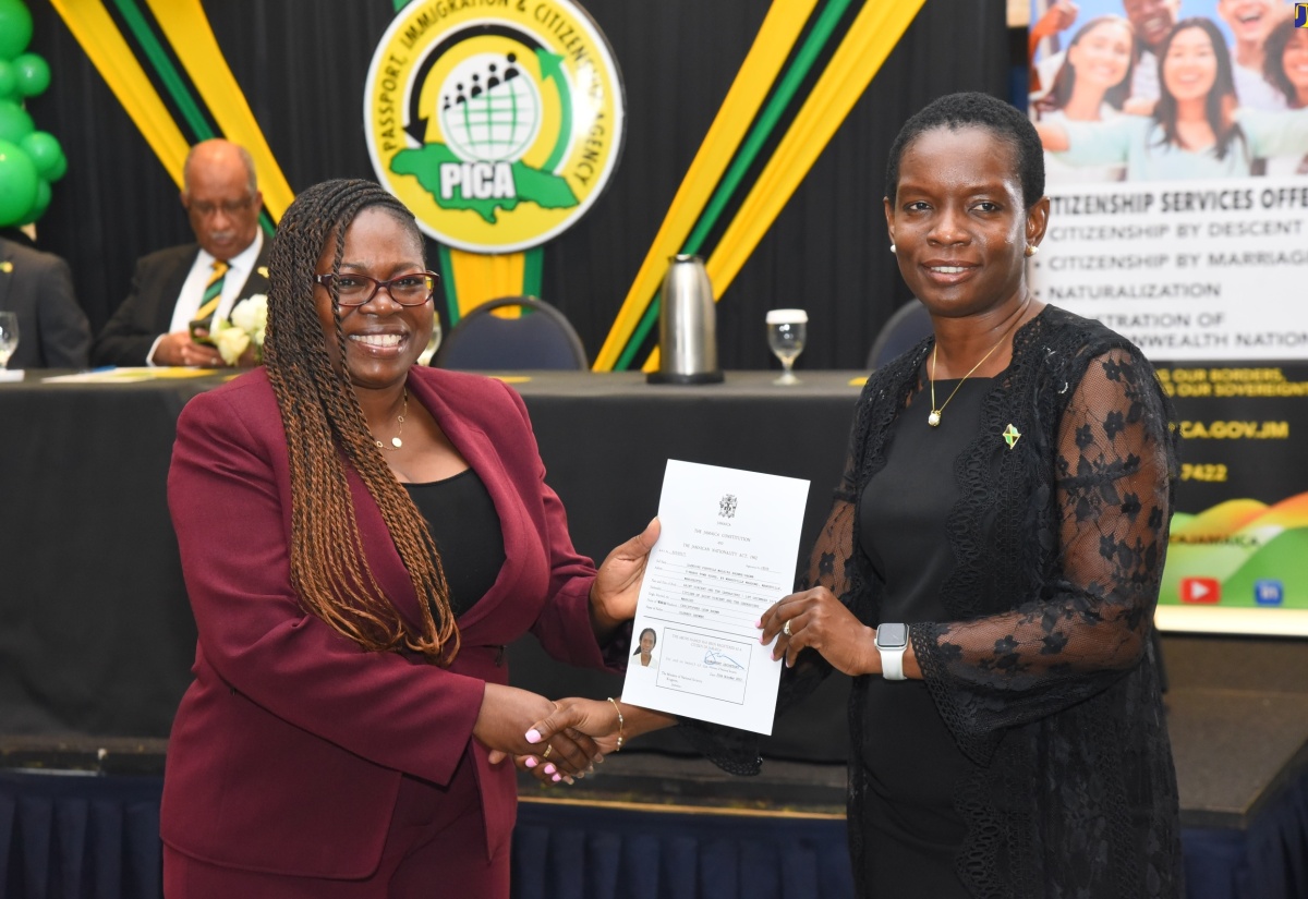 Additional 33 Persons Granted Jamaican Citizenship