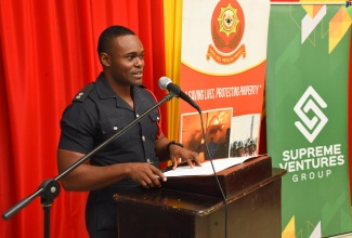 Acting Research and Planning Officer, Jamaica Fire Brigade, Jay Scott.

