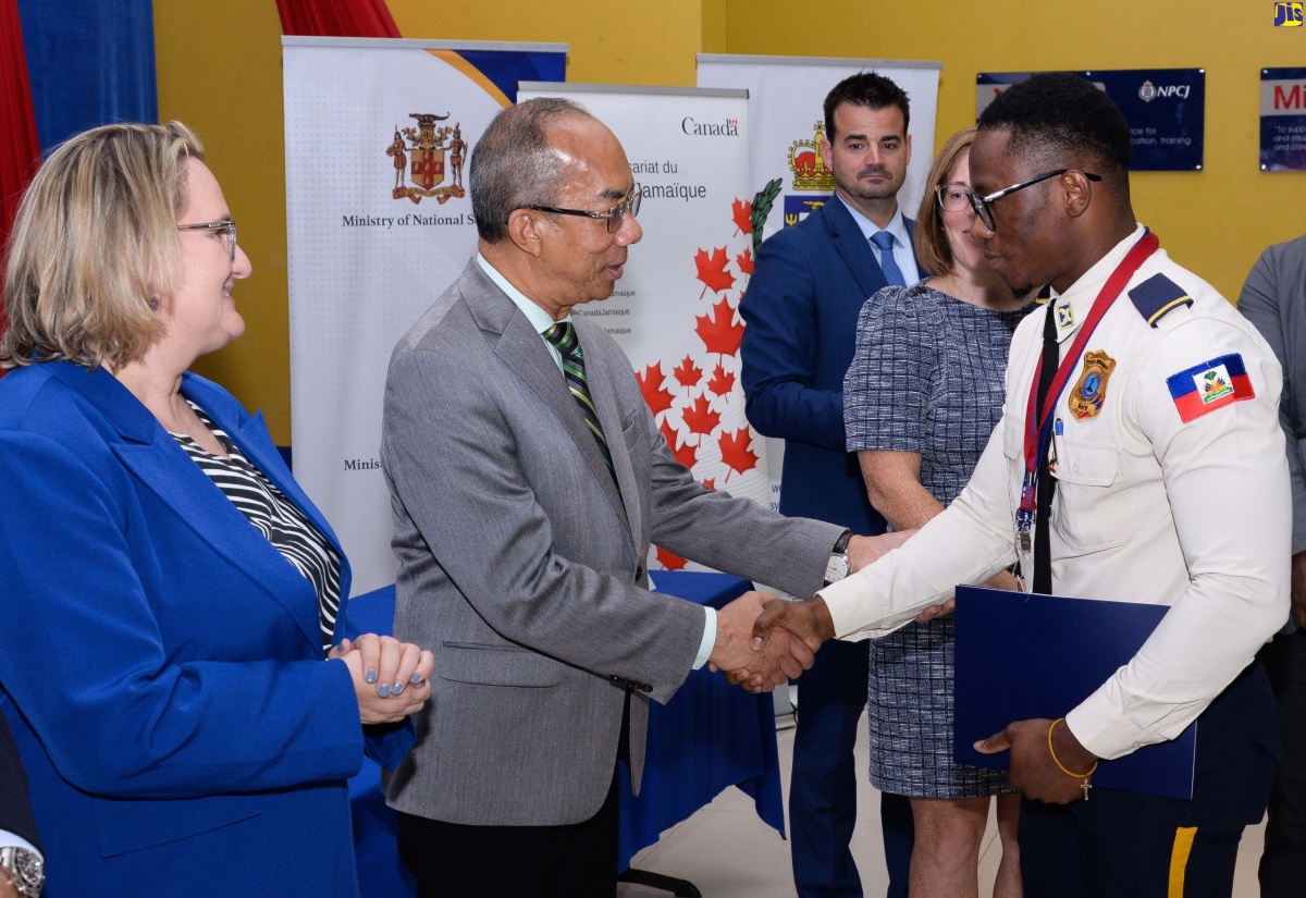 Jamaica Helping to Build Capacity of Haitian Police