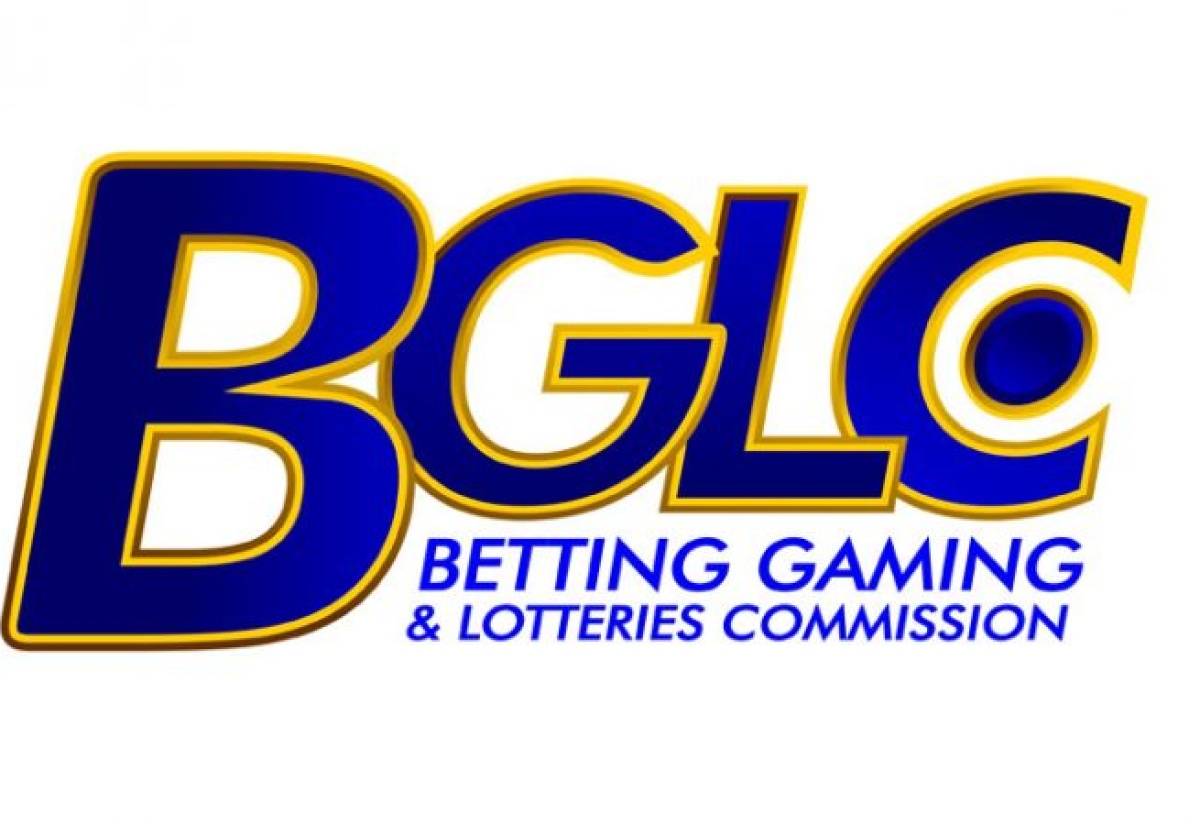 The Betting Gaming and Lotteries Commission logo.

