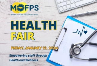Ministry of Finance and the Public Service Health Expo is geared towards its staff complement of approximately 600 persons and will cater to the overall well-being of its team.

