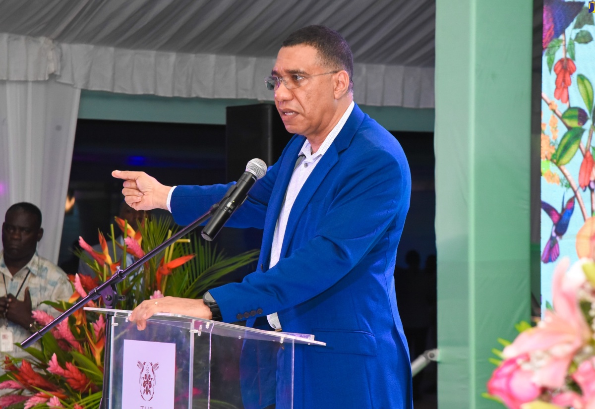 Prime Minister, the Most Hon. Andrew Holness.

