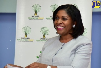 Executive Director, National Education Trust (NET), Latoya Harris-Ghartey.

