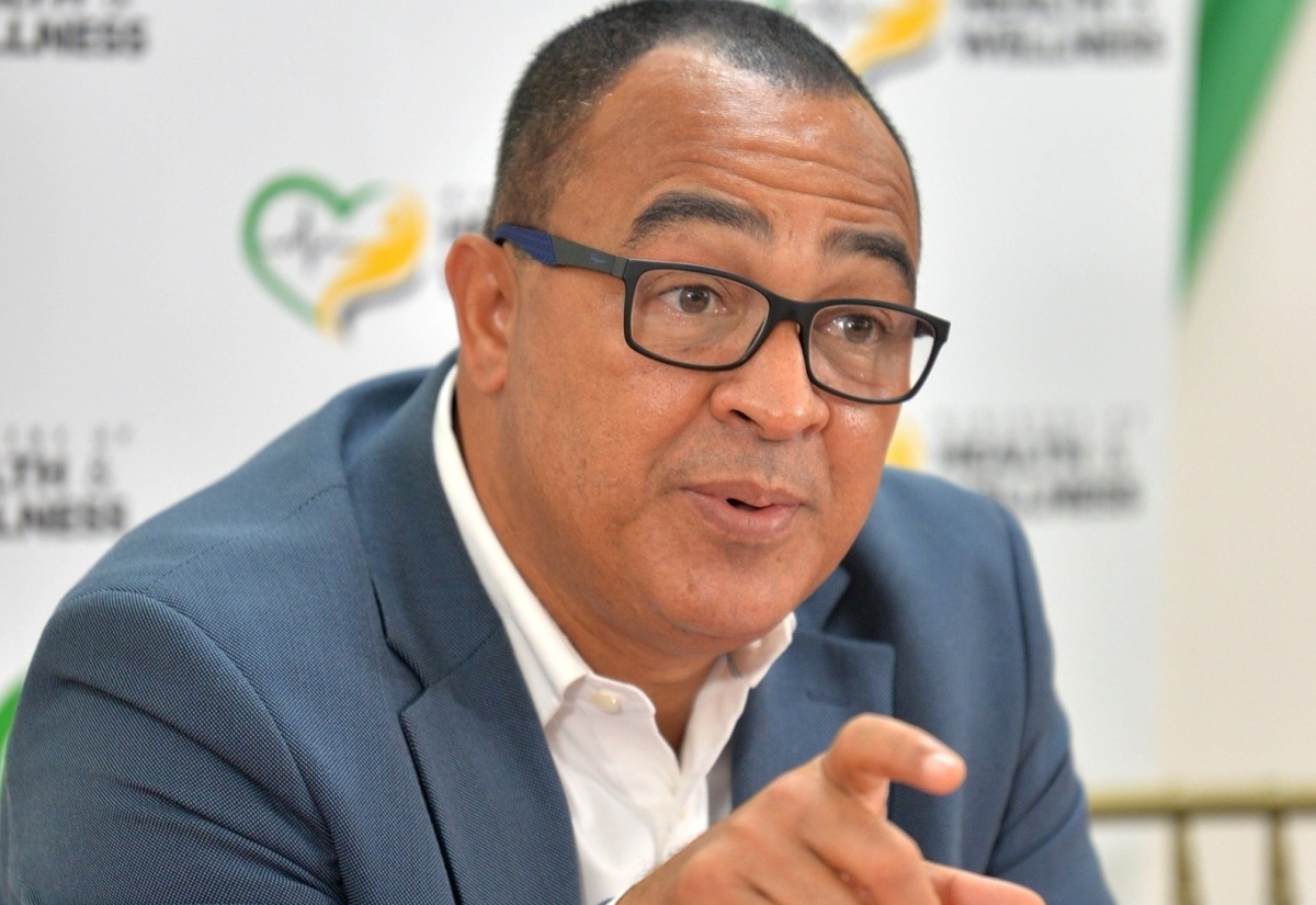 Minister of Health and Wellness, Dr. the Hon. Christopher Tufton. 