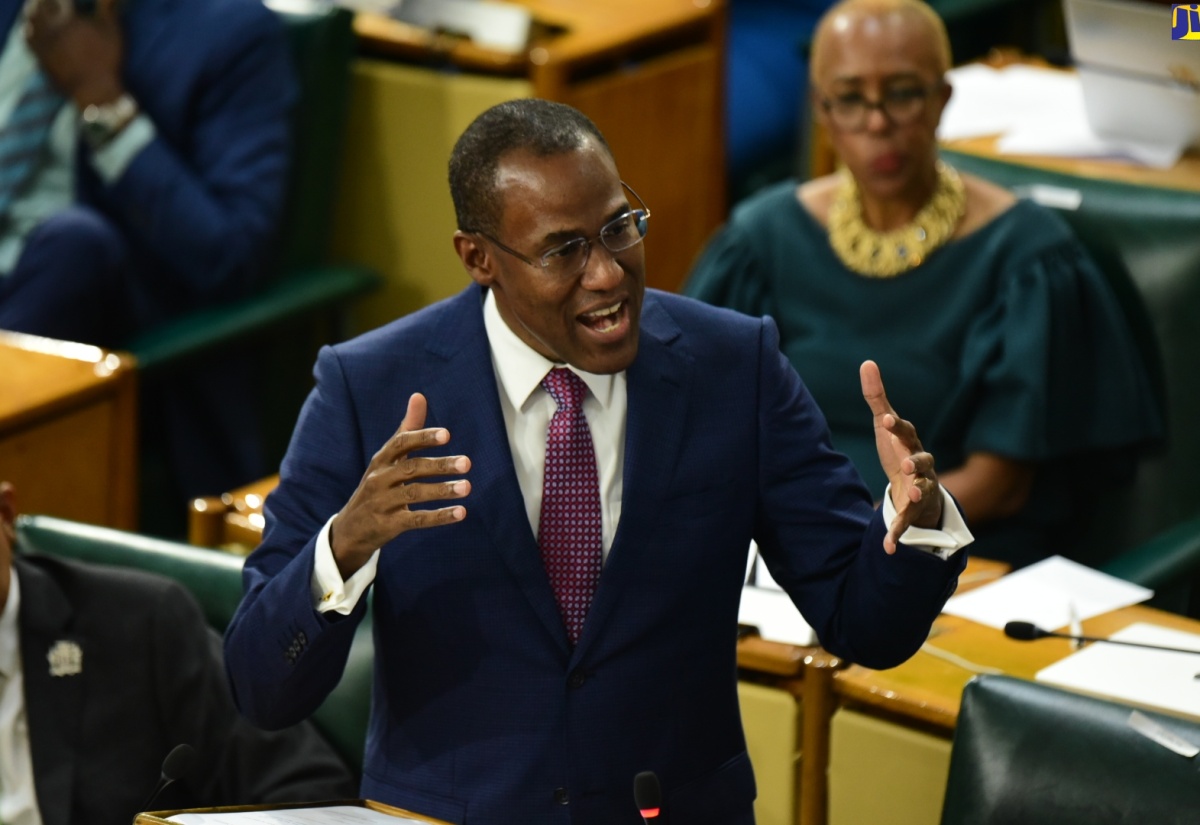 Minister of Finance and the Public Service, Dr. the Hon. Nigel Clarke, opens the 2024/25 Budget Debate in the House of Representatives on March 12.

