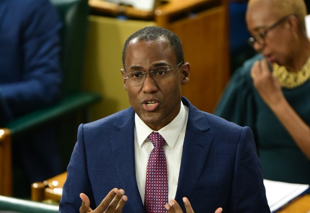 Minister of Finance and the Public Service, Dr. the Hon. Nigel Clarke, opens the 2024/25 Budget Debate in the House of Representatives, on Tuesday, March 12. 

