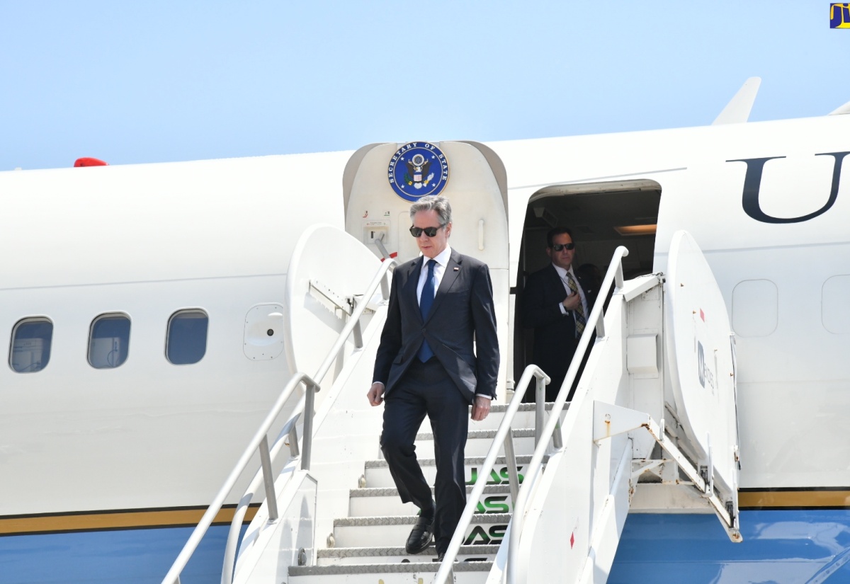 PHOTOS: Arrival of US Secretary of State for High-Level Meeting on Haiti