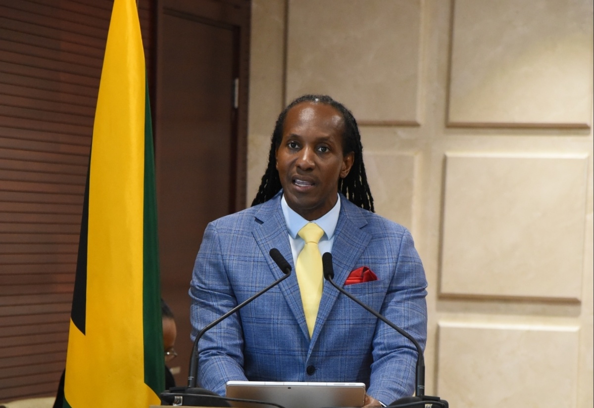 Minister of State in the Ministry of Foreign Affairs and Foreign Trade, Hon. Alando Terrelonge.