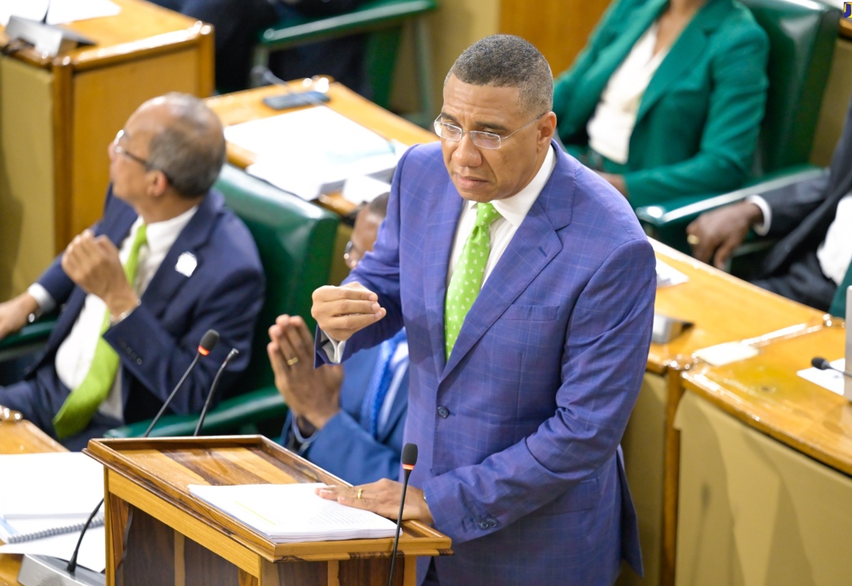 Prime Minister the Most Hon. Andrew Holness.