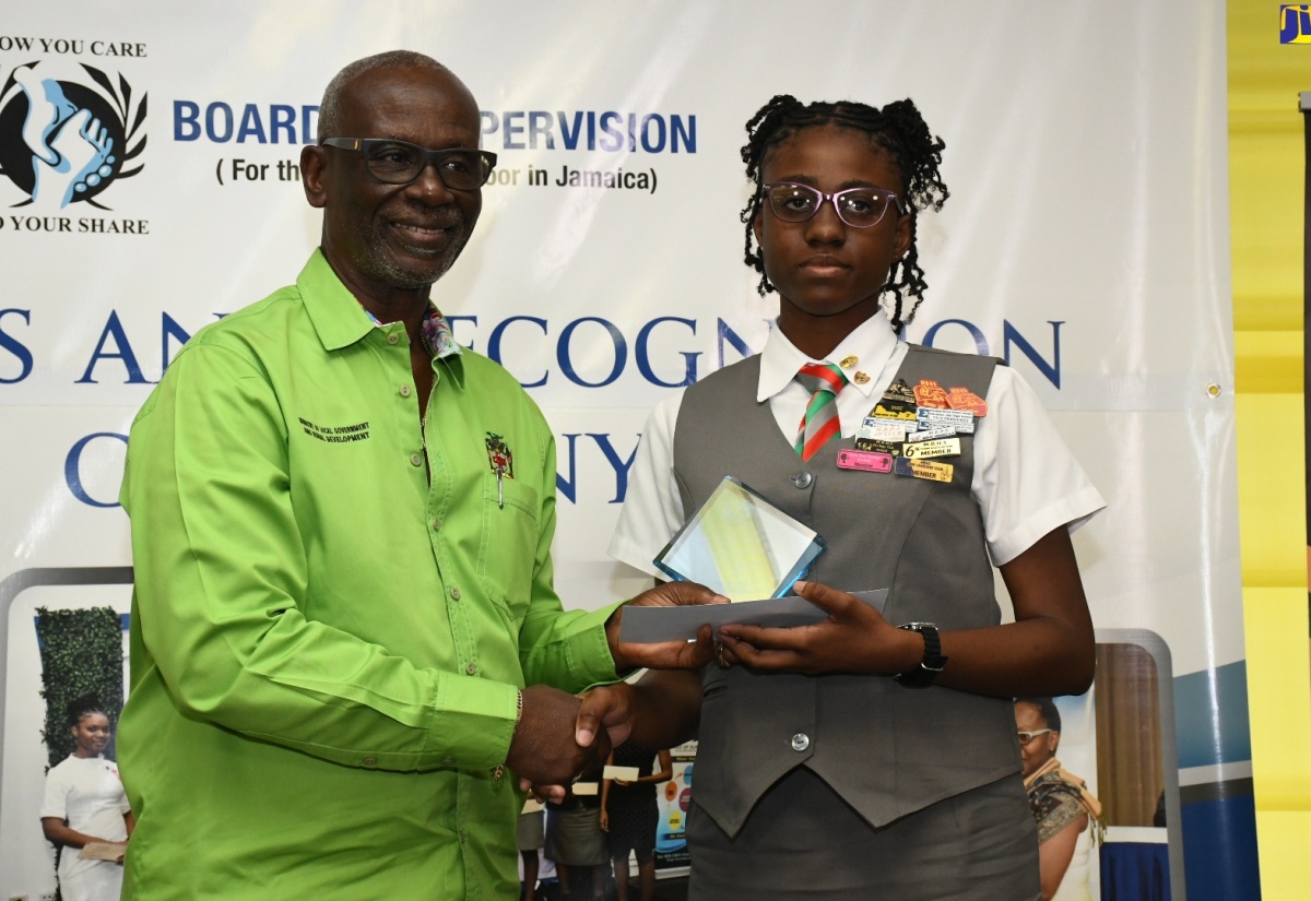Hanover Student is Board of Supervision’s CSEC Top Achiever