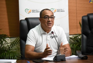 Minister of Health and Wellness, Dr. the Hon. Christopher Tufton.  


