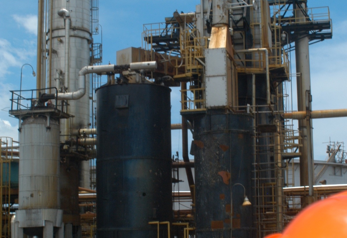 A section of the State oil refinery Petrojam Limited’s plant on Marcus Garvey Drive in Kingston.

