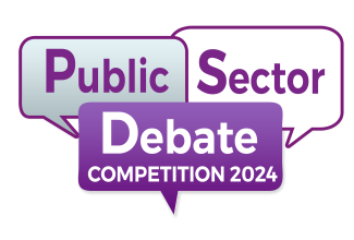 The Public Sector Debate Competition logo.