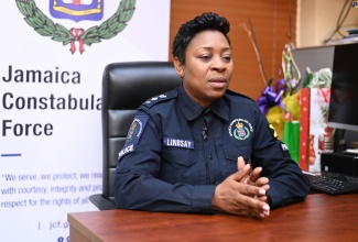 Head of the Jamaica Constabulary Force’s (JCF) Corporate Communications Unit (CCU), Senior Superintendent of Police (SSP), Stephanie Lindsay.

