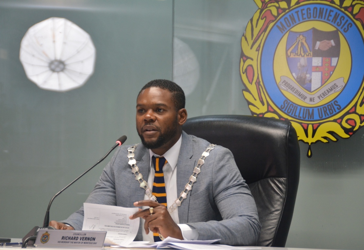Mayor of Montego Bay, Councillor Richard Vernon 