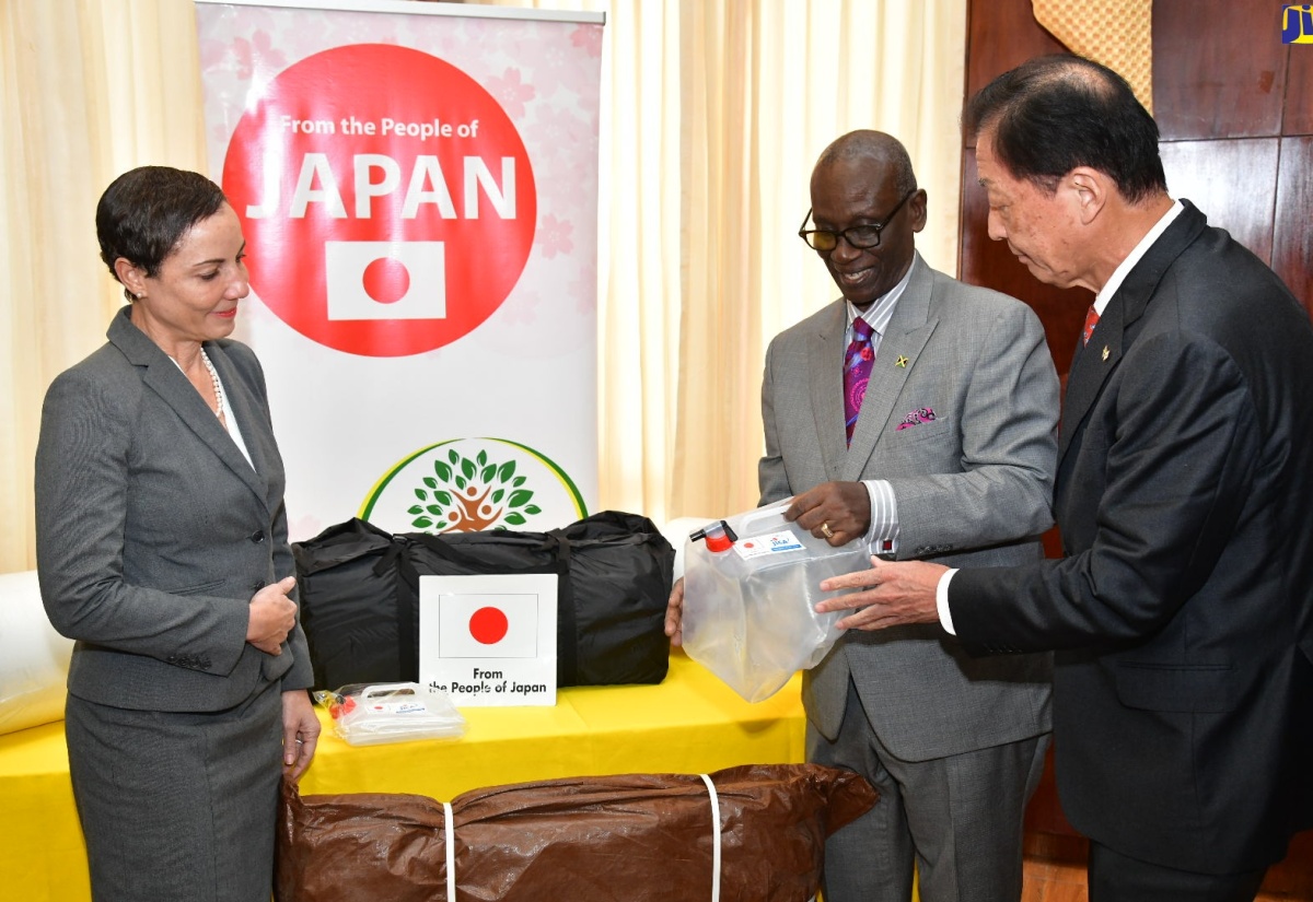 Japan Donates Emergency Relief Items