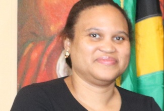 Deputy Chief of Mission at the Jamaican Embassy in Washington DC, Lishann Salmon. 

