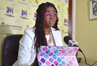 Director of Health Promotion and Protection in the Ministry of Health and Wellness, Dr. Simone Spence.