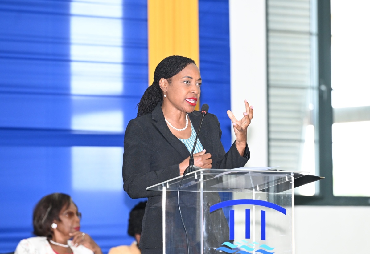 Minister of State in the Ministry of Education and Youth, Hon. Marsha Smith. 