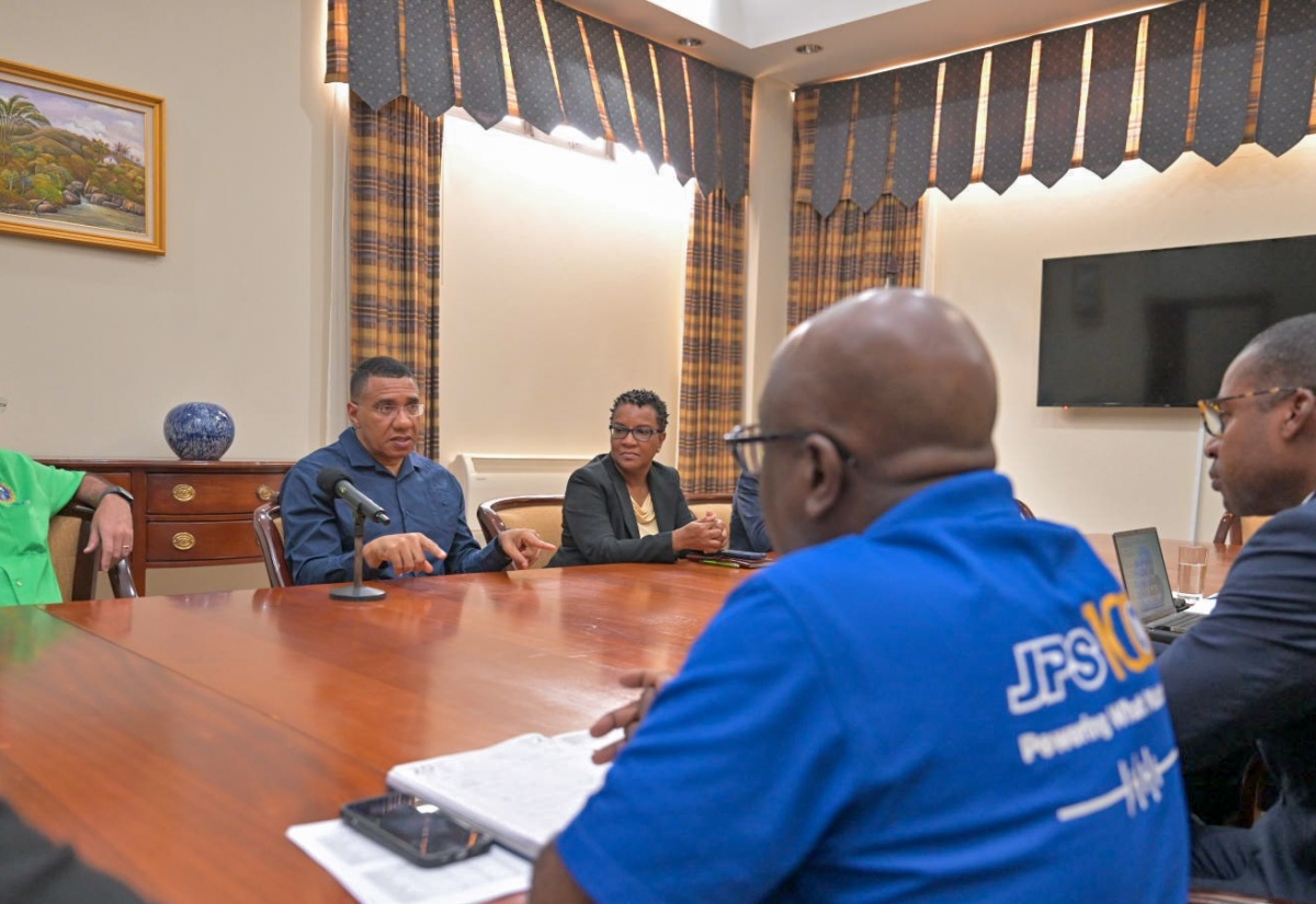 PM Urges JPS To Provide Date For Restoration Of Power To Southwest St. Elizabeth (JIS)