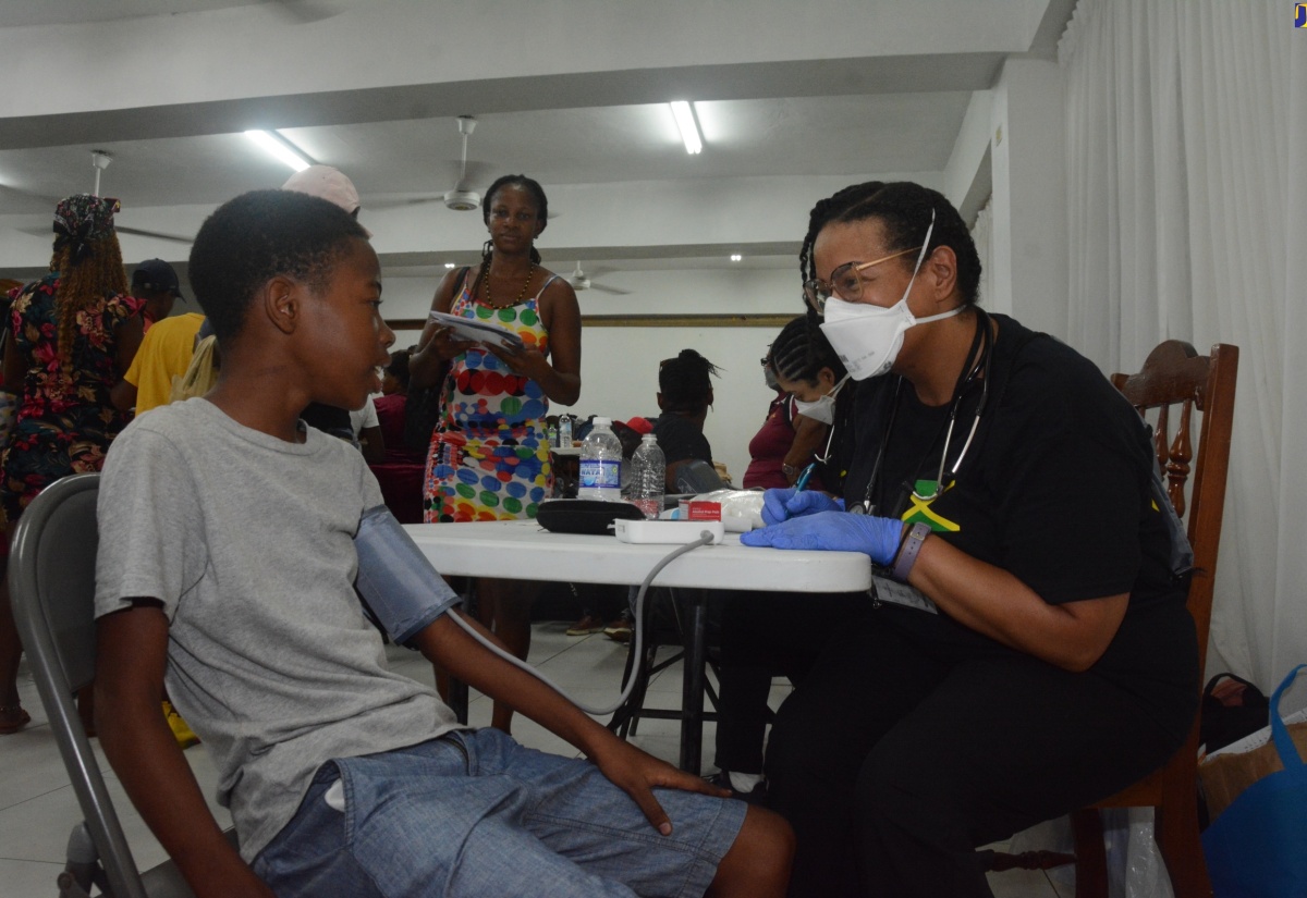 Scores Benefit from Montego Bay Health Fair