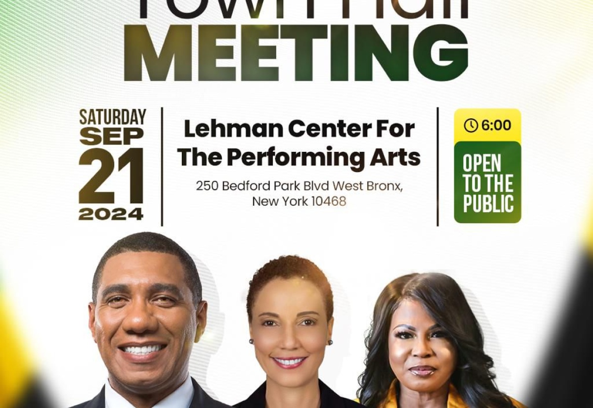 Flyer for PM Town Hall Meeting

