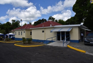 The newly reopened Port Morant Health Centre in St. Thomas.

