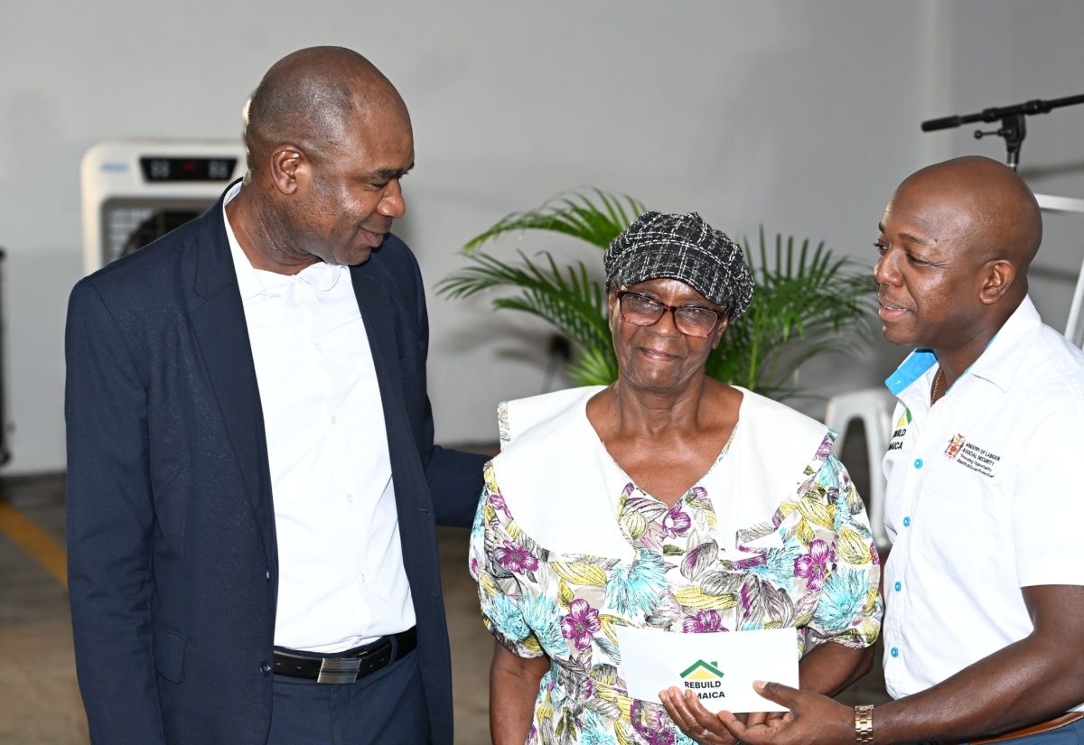 Residents of St. Ann and Trelawny Receive Grants to Rebuild