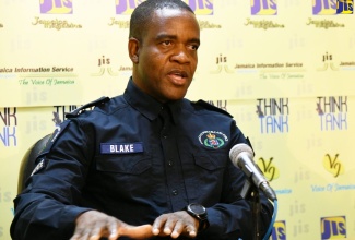 Commissioner of Police, Dr. Kevin Blake.