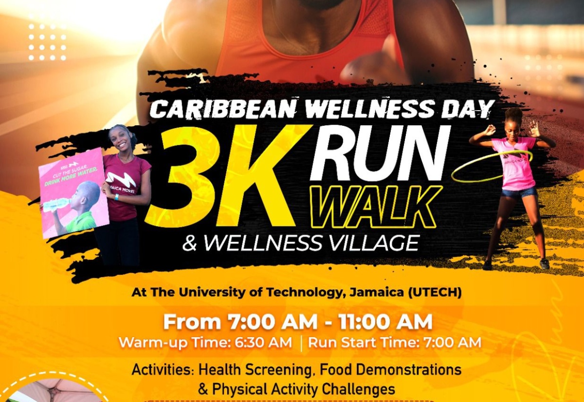 Run/Walk Event on Caribbean Wellness Day to Promote Participation In Physical Activities