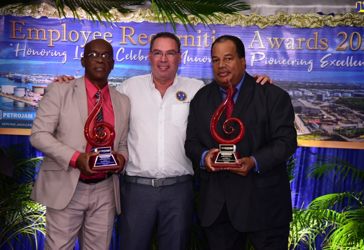 Petrojam Honours Outstanding Employees