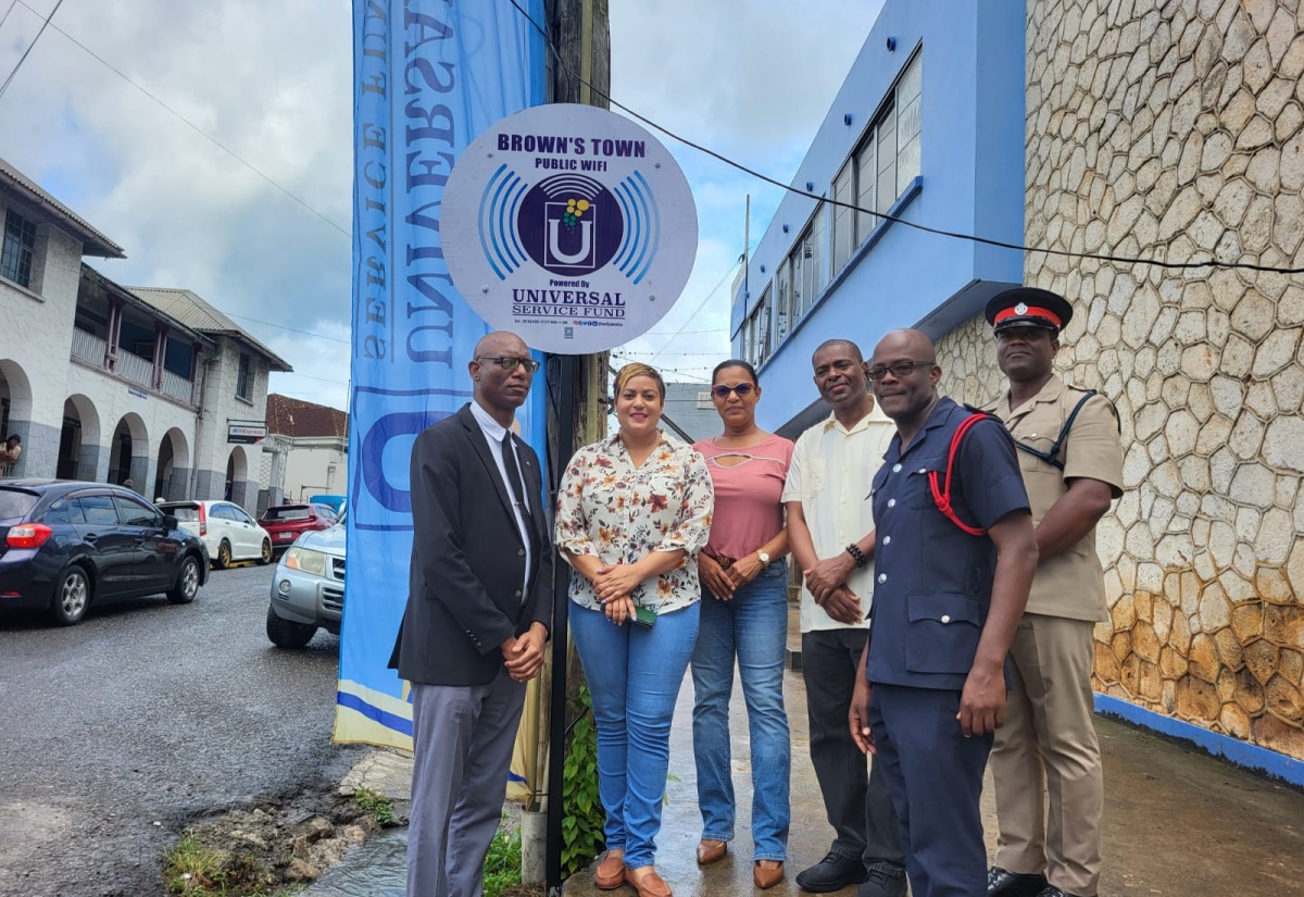 Brown’s Town Gets Free Wi-Fi Under Connect Ja