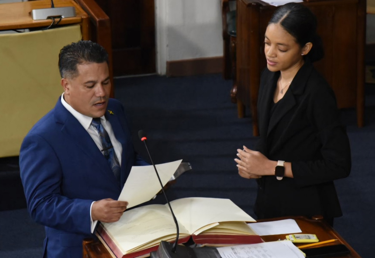 New MP for St. Ann North East Sworn In